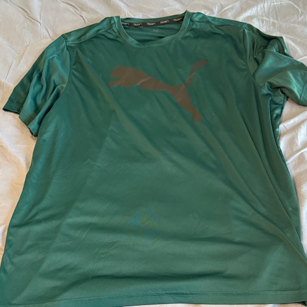 Puma Men's Forest Green Tee